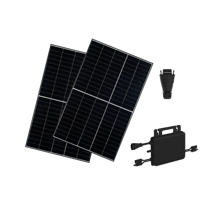 PV Balkonkraftwert Hoymiles HMS-800W-2T 2 PV-Module 2